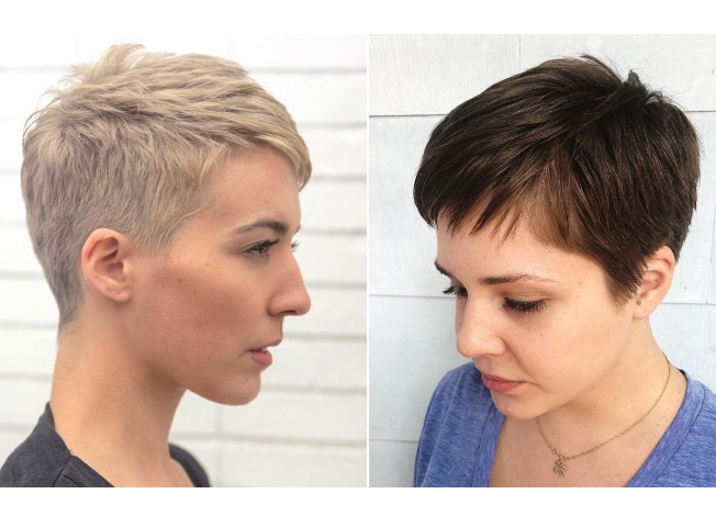 Blower extra extra corto ( cabello largo solo en la coronilla) 