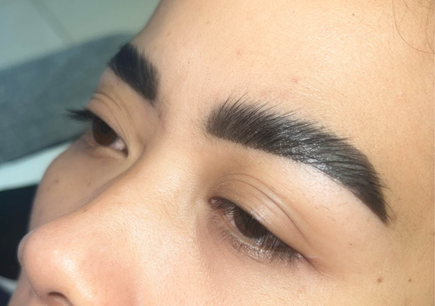 Brow Lamination + tinting