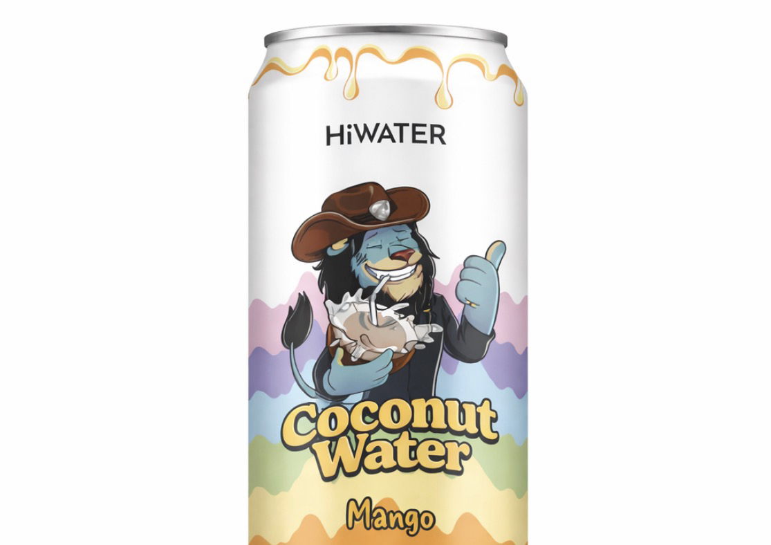 Apa de cocos cu mango