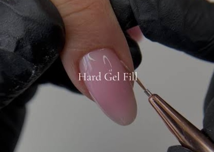 Hard gel filling 