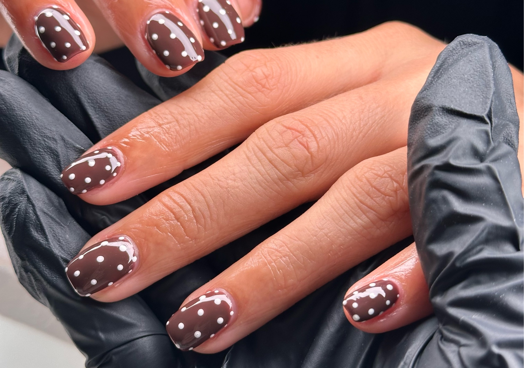 BIAB Infill with Medium Design