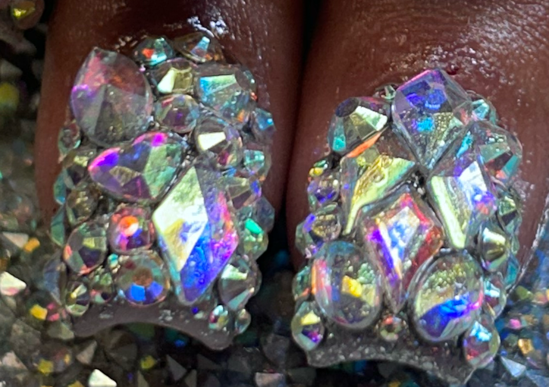 Saworski Crystal Full Nail