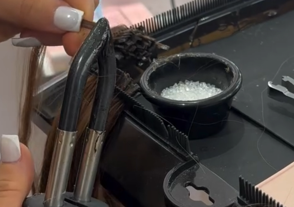 Re-apply fallen out k-tip