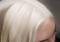 Scalp bleaching (double process blonde)