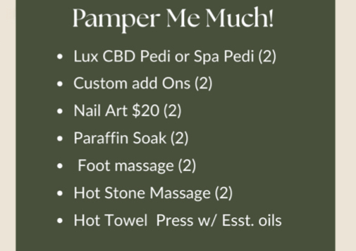 Pamper Me Much Package