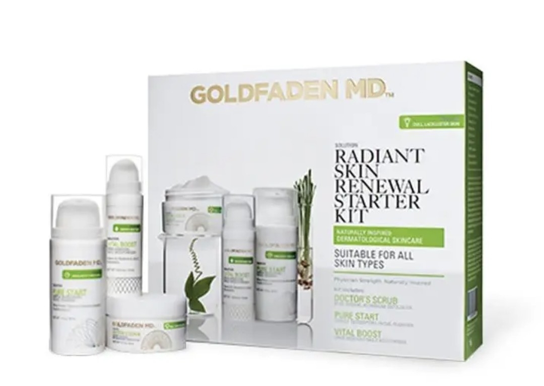 Radiant Skin Renwal Starter Kit by Goldfaden MD
