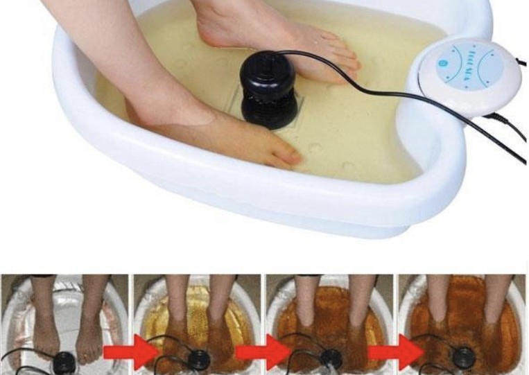 Blu Lemonade Ionic Foot Detox w/Leg & Foot Scrub