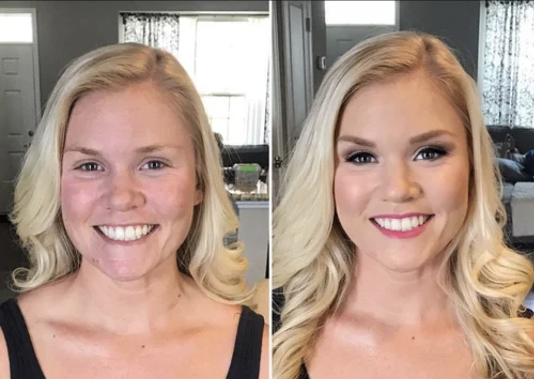 Full Glam Makeup Application