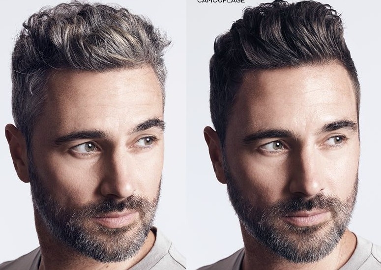 Men's Gray Blending Add On