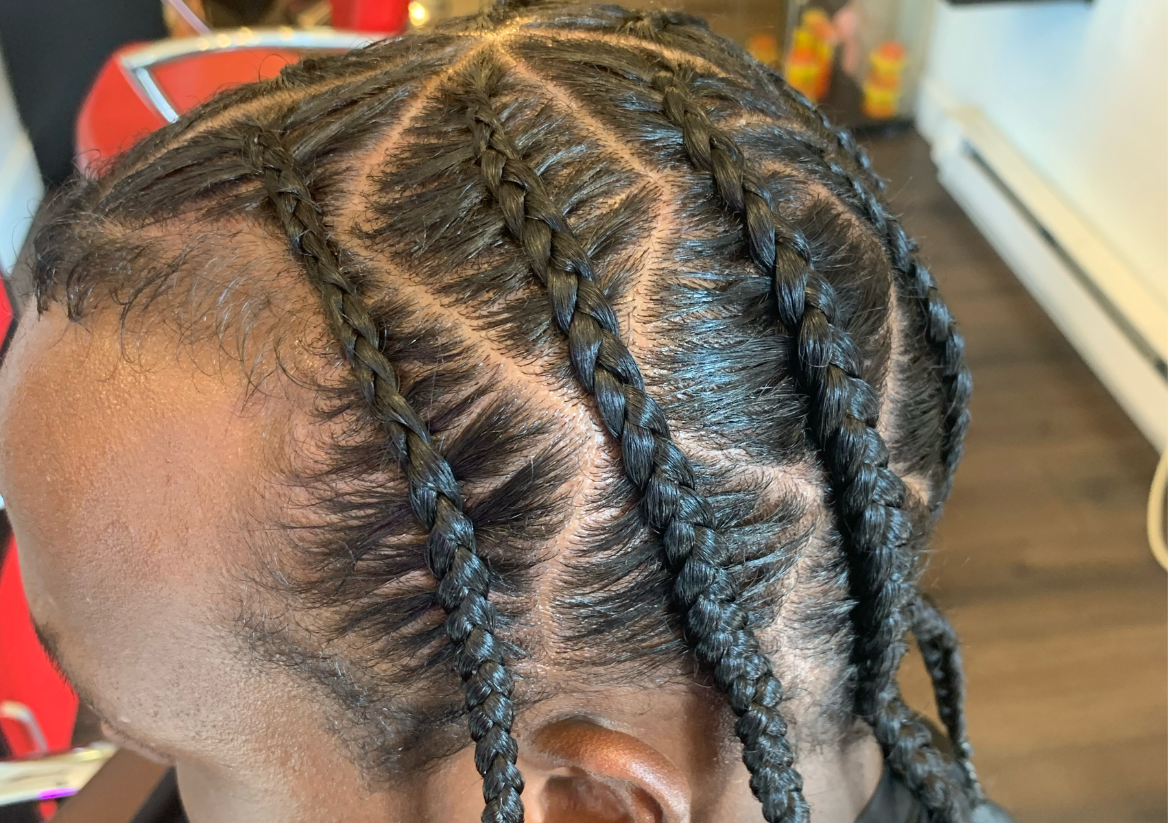 4  conrows & wash/ $100+