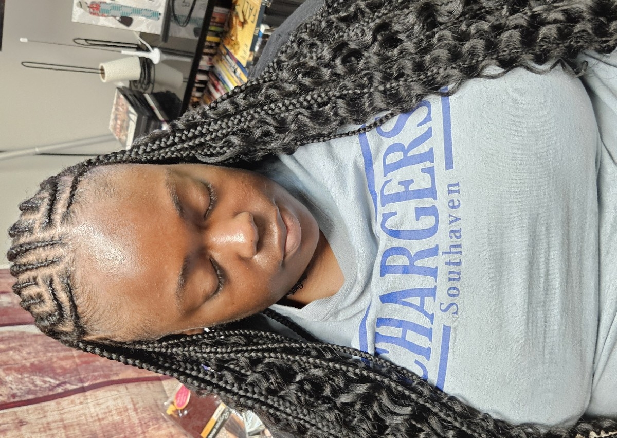 Knotless w/scalp Braids