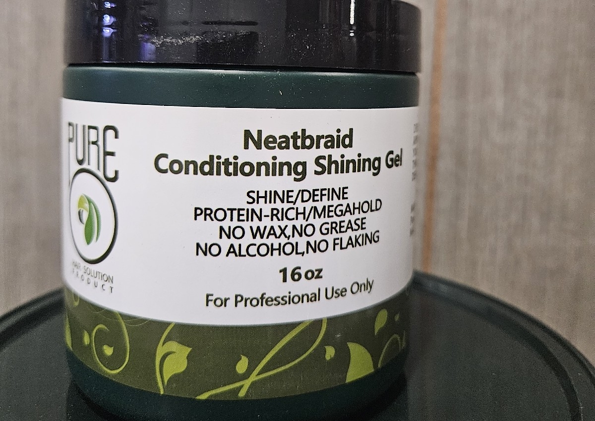Natural Neatbraiding Professional Shining Gel 16oz