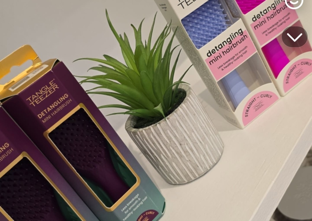 Mini tangle teezer hairbrush 