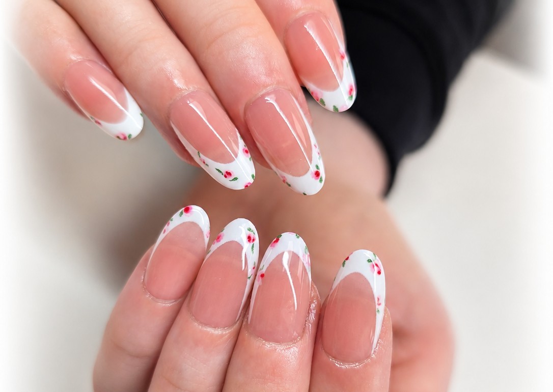 Gel extensions ( french) (4/5)