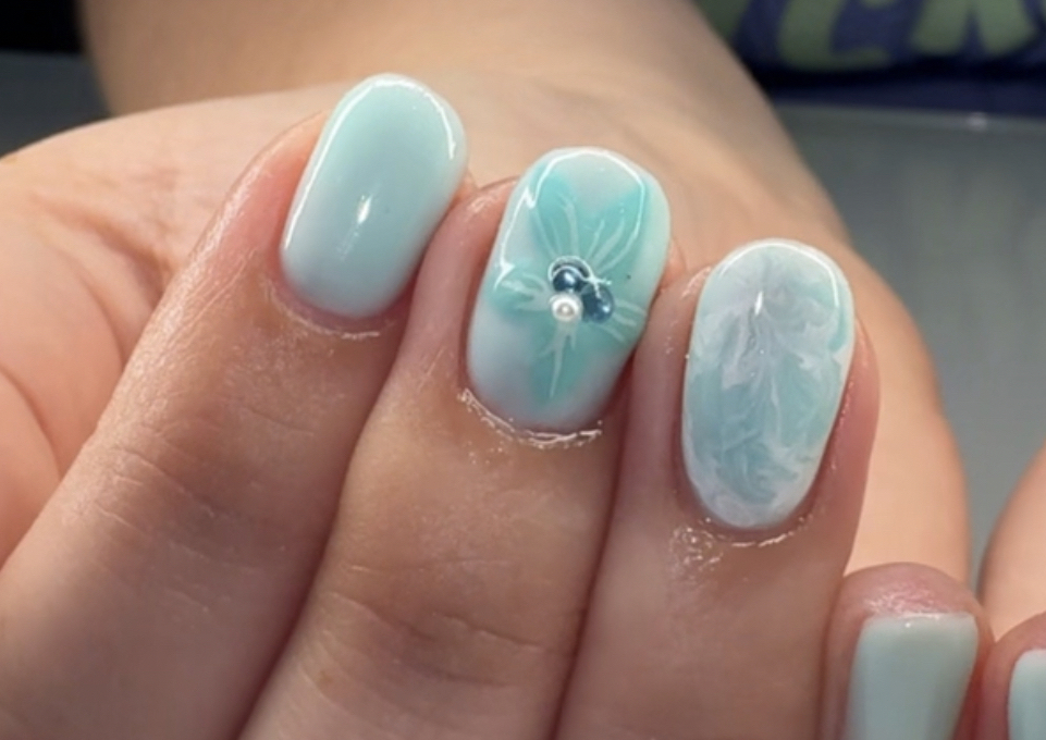 Simple Nail Art 2 - 10 nails (add-on)