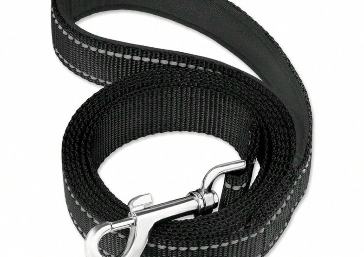 Reflective Dog Lead - Black