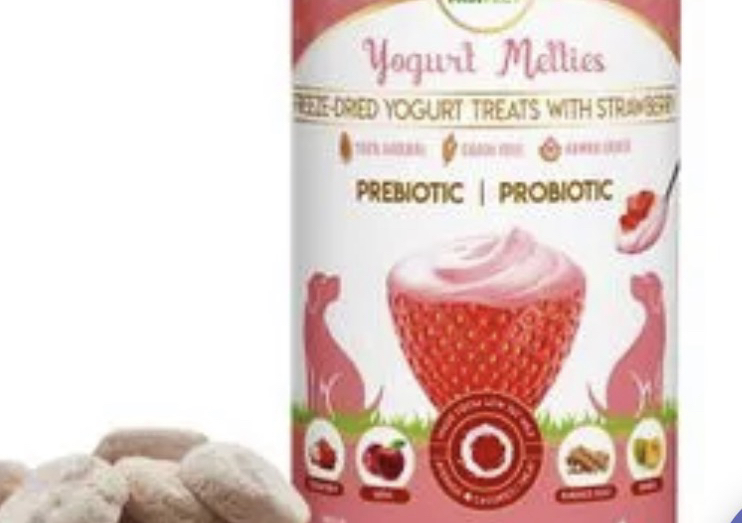 Freeze Dried Yoghurt Treats ~ Prebiotics & Probiotics