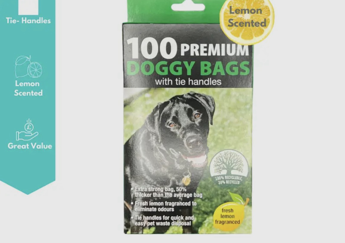 Lemon Scented Poop Bags