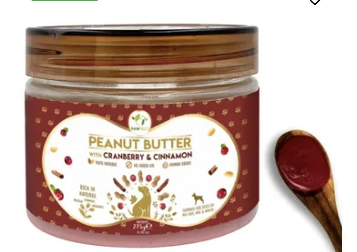 Peanut Butter with Cranberry & Cinnamon