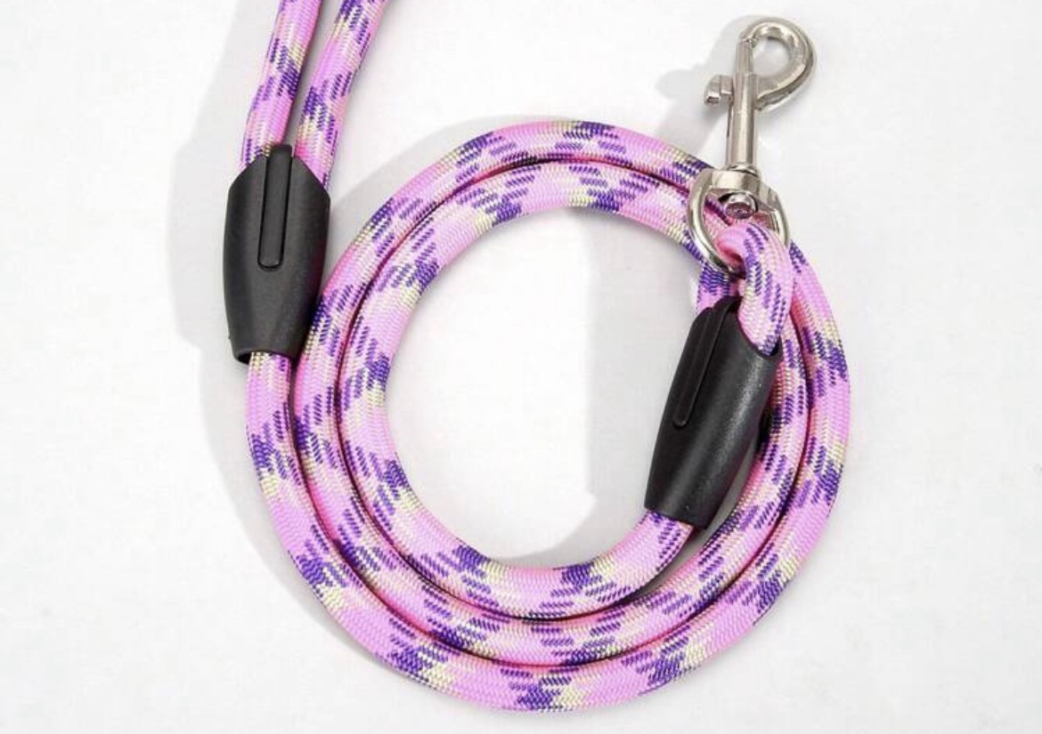 Dog Rope Lead - Pink
