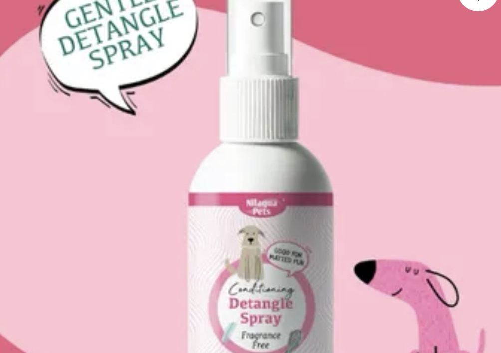 Gentle, Leave In Dog Detangle Spray 100ml