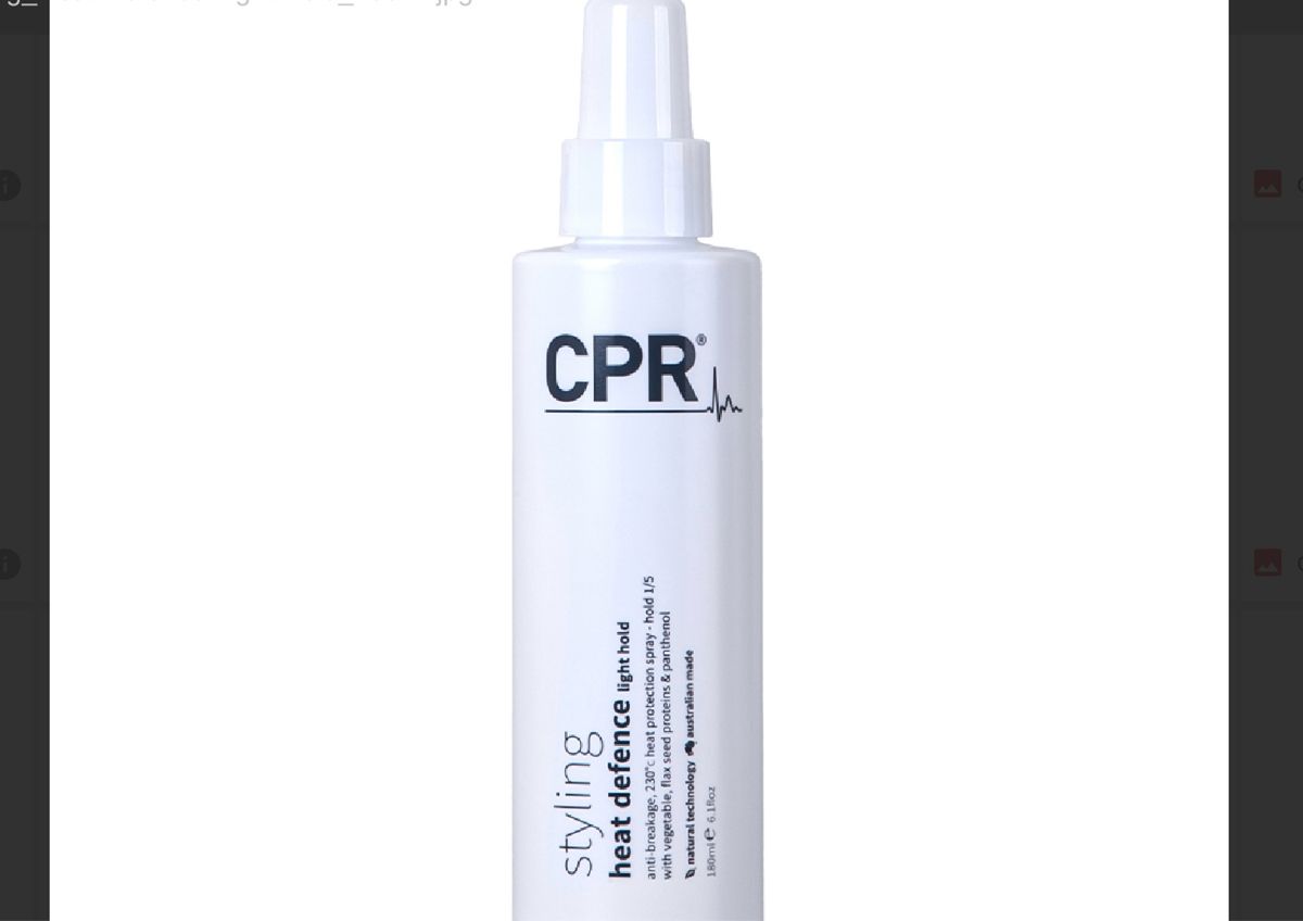 Styling Heat defence light hold 180 mls