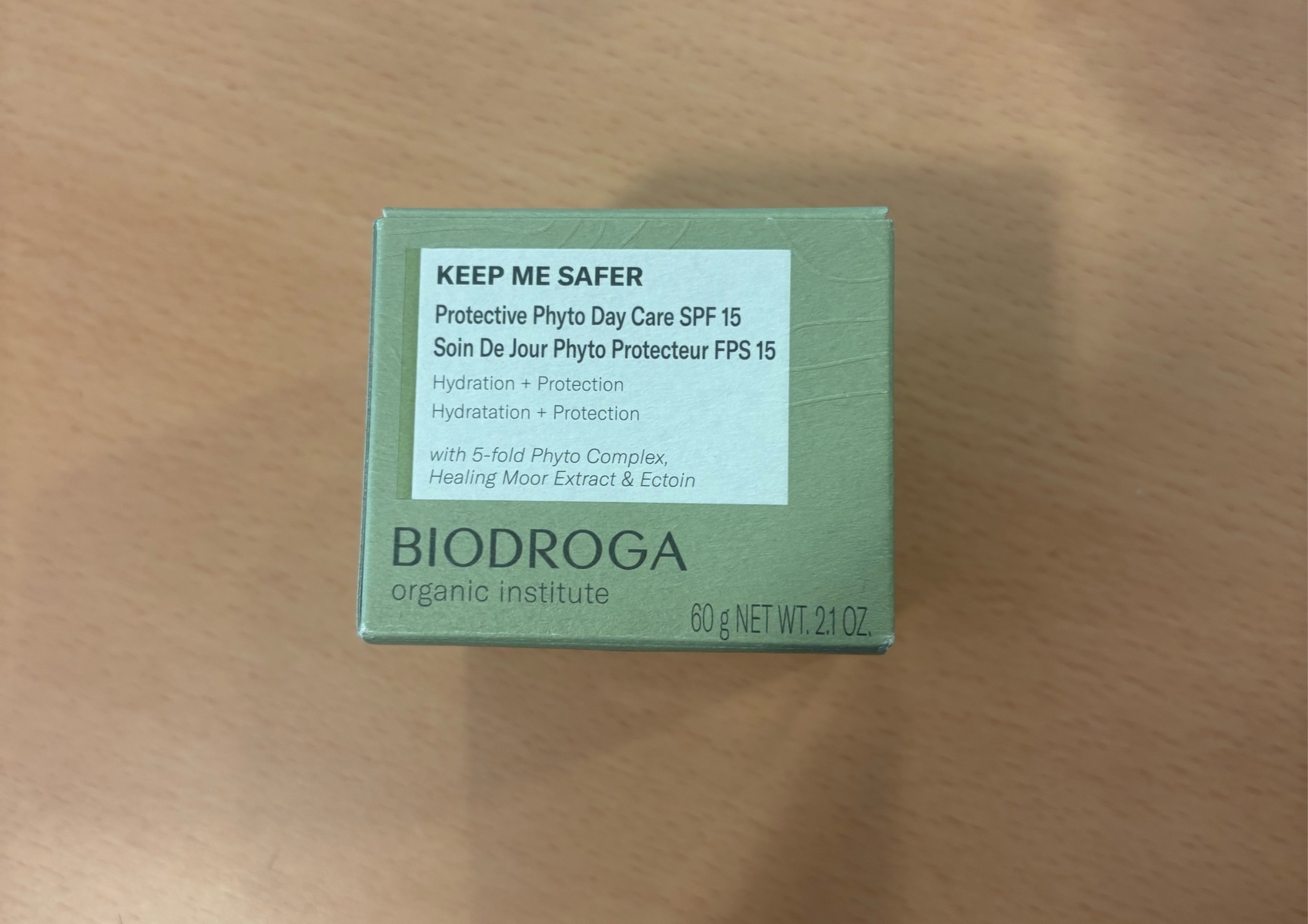 Organic Keep me Safer Day cream spf 15 Hydration + Protection RR $89.00