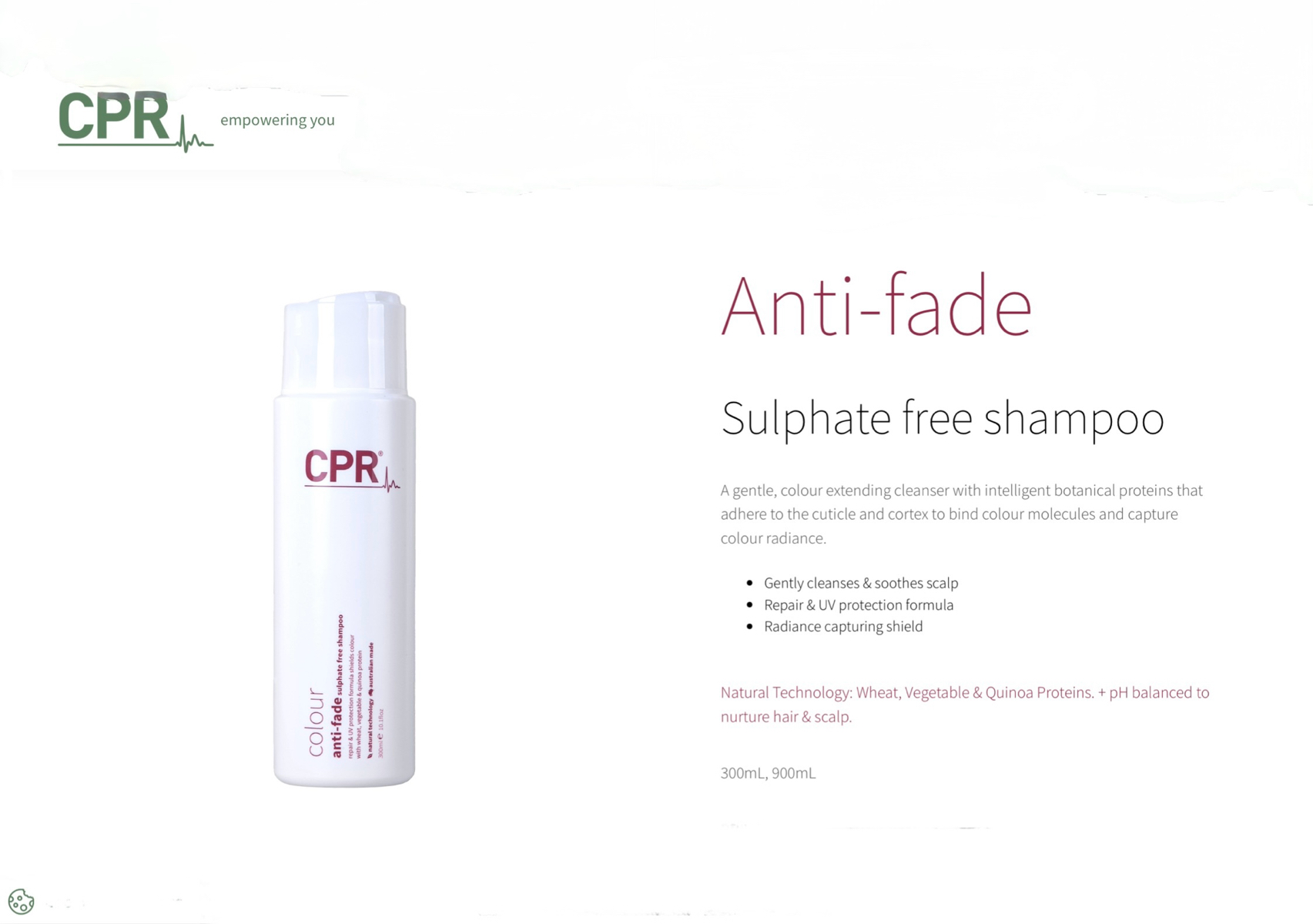 Anti-fade Colour Shampoo RR $27.95