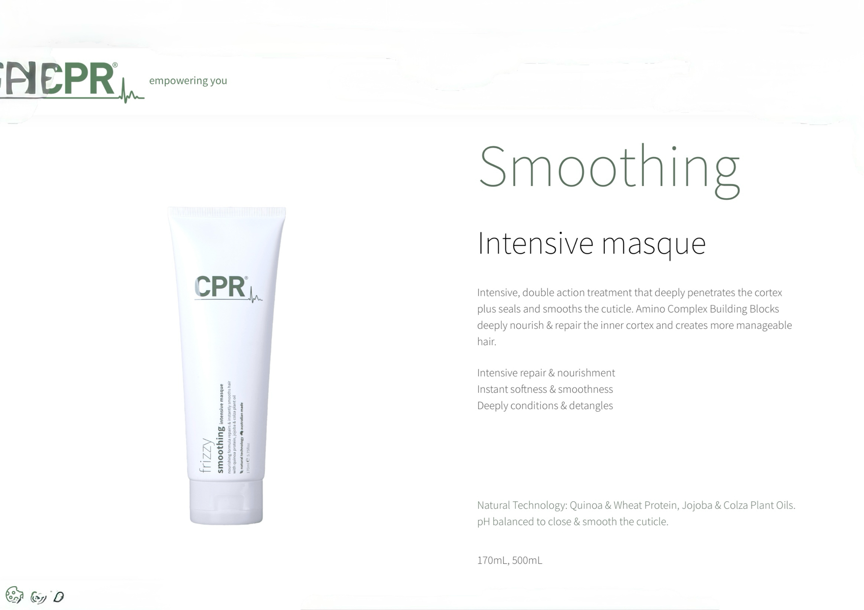 Smoothing Intensive Masque