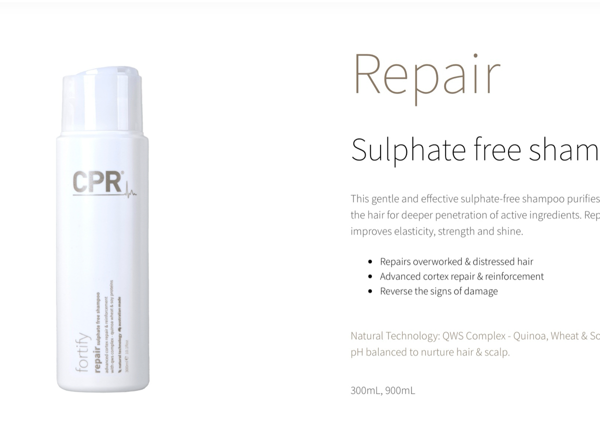 Fortify Shampoo 300mls RR $27.95