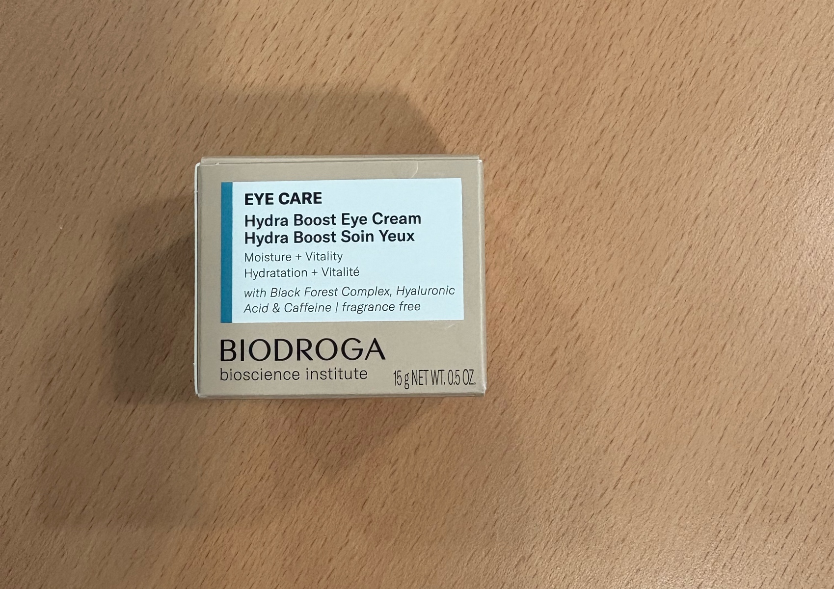 Biodroga Hydra boost Eye Cream 15 g RR $70.00