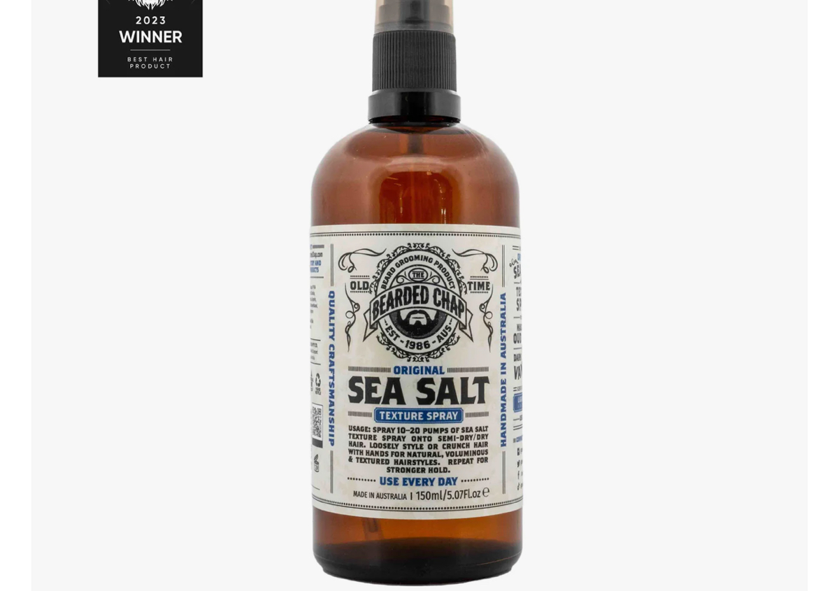 Bearded Chap Sea salt Spray 150 mls RR $29.95