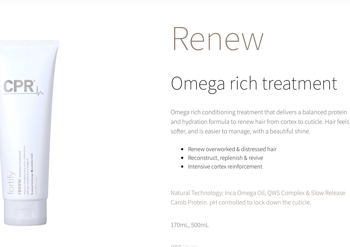 Fortify Treatment 170 mls RR $ 28.95