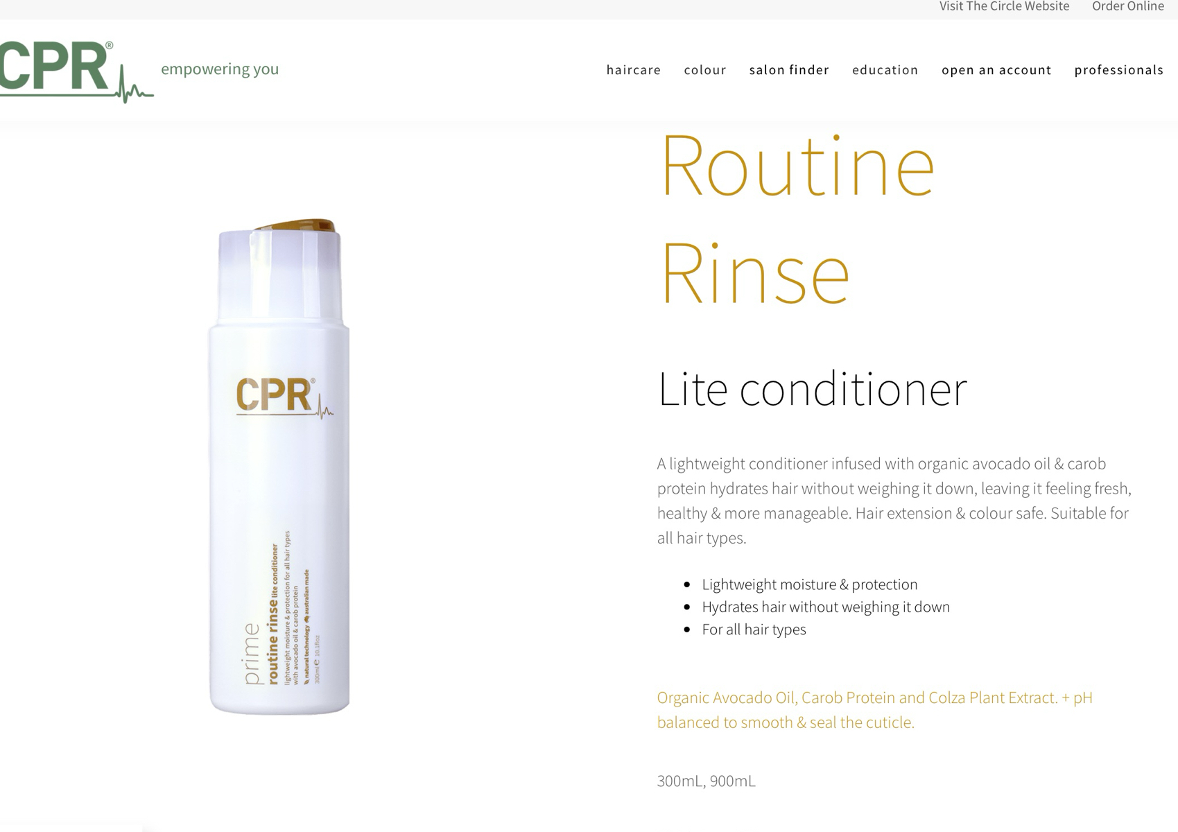 Essential Cleanse sulphate free Shampoo