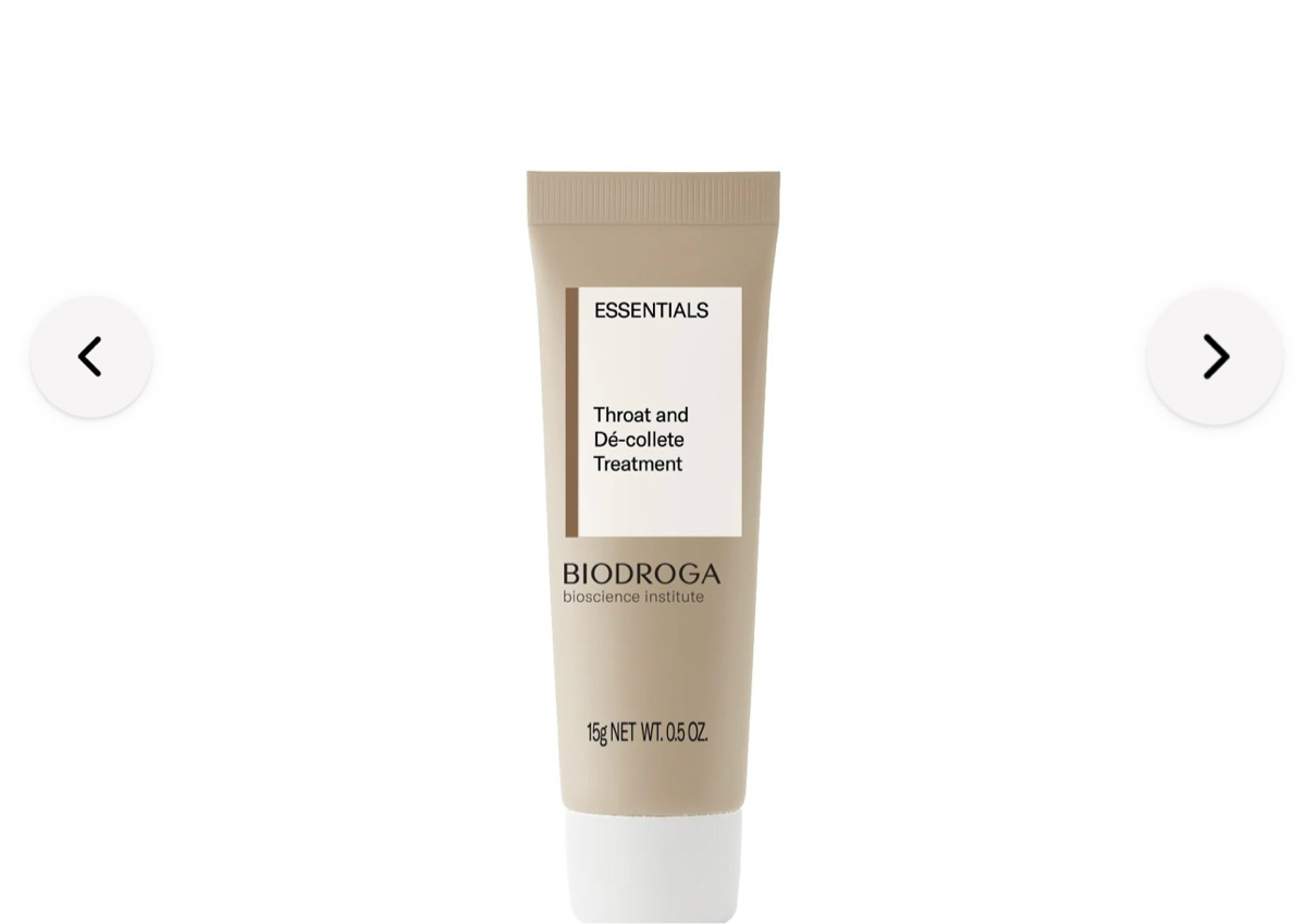 Throat  & Décolleté Treatment RR $29.00