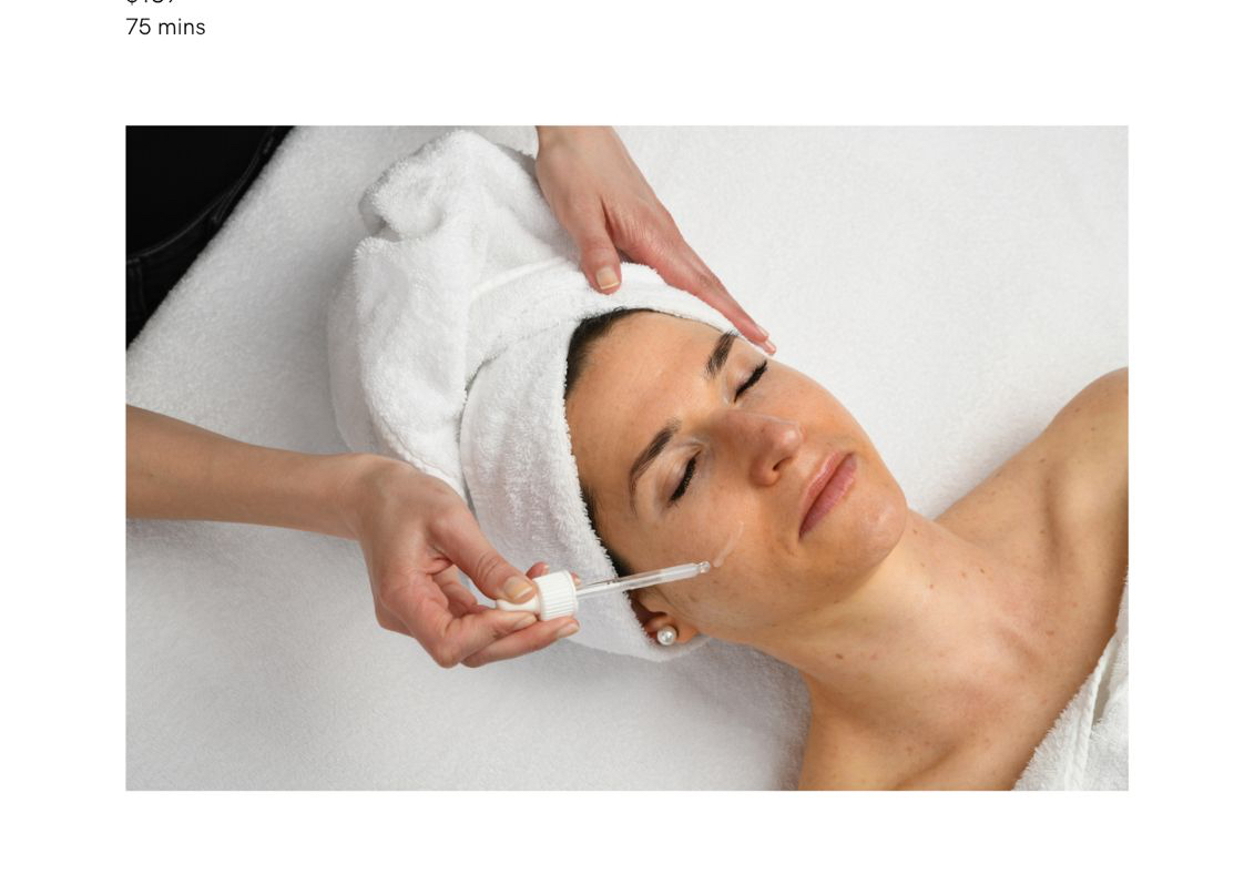Renew & Repair treatment facial 