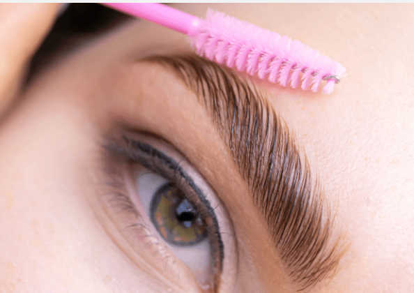 Brow lamination+ threading