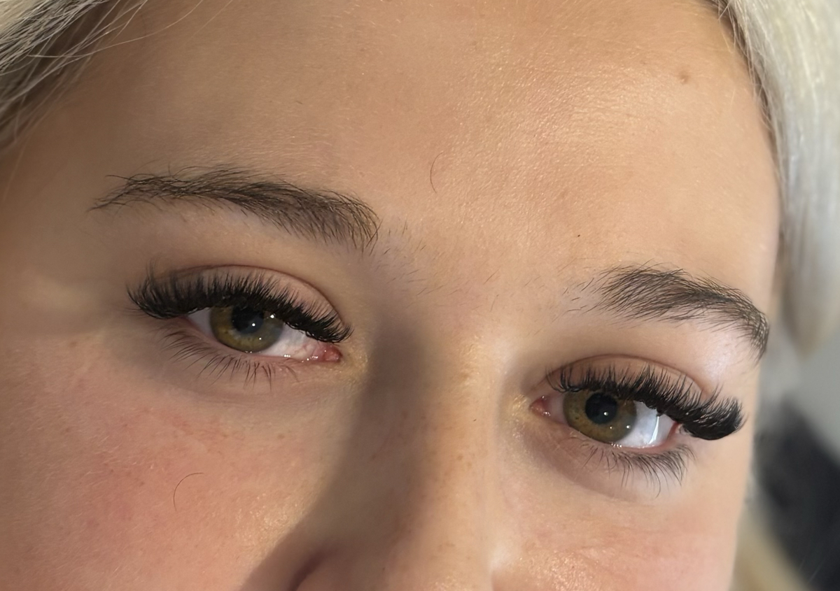 Russian lash extension full set 