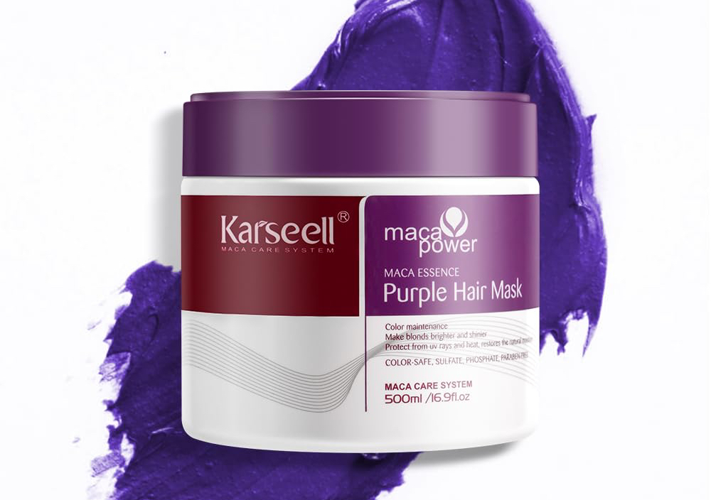Mascarilla Karsell morada 