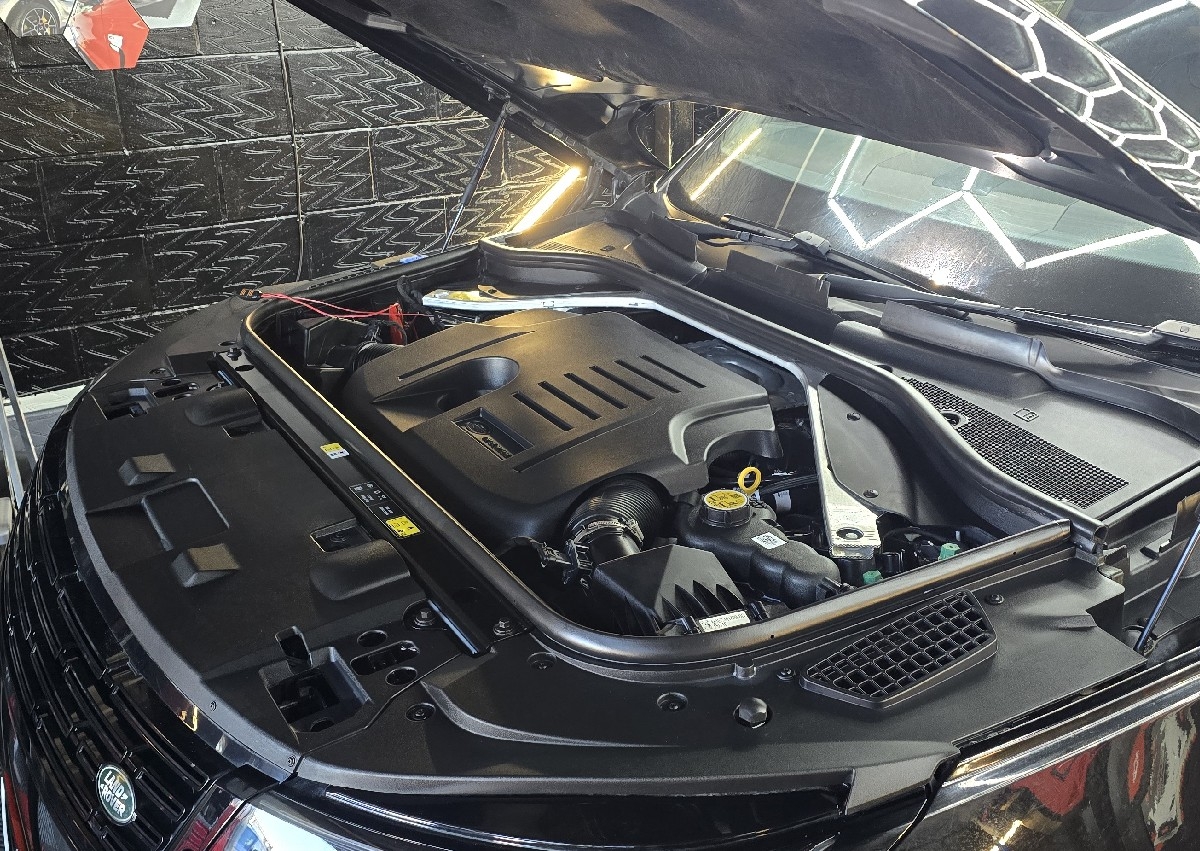 Engine bay clean