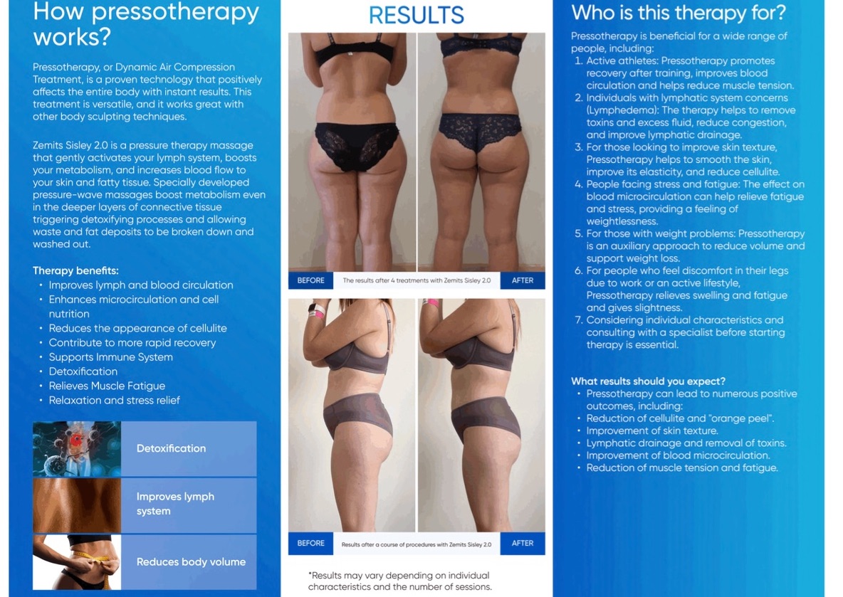 Lymphatic pressotherapy