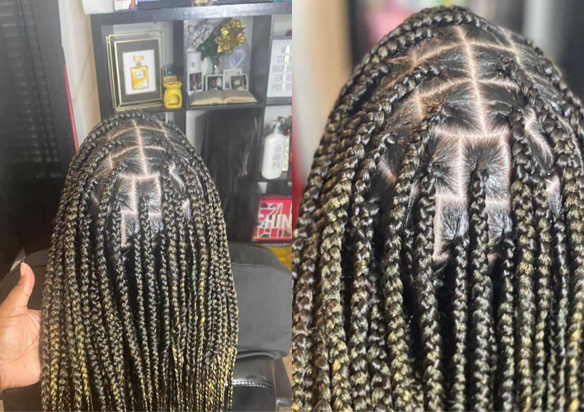 MEDIUM  Knotless Braids