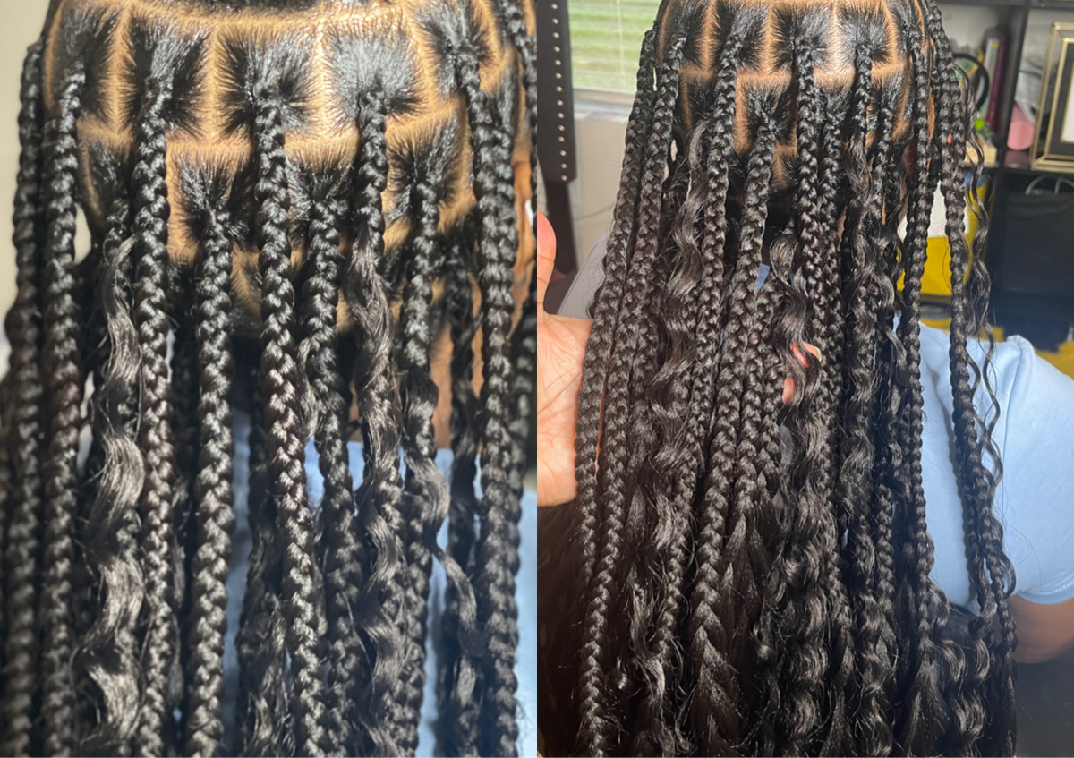 MEDIUM Boho Knotless