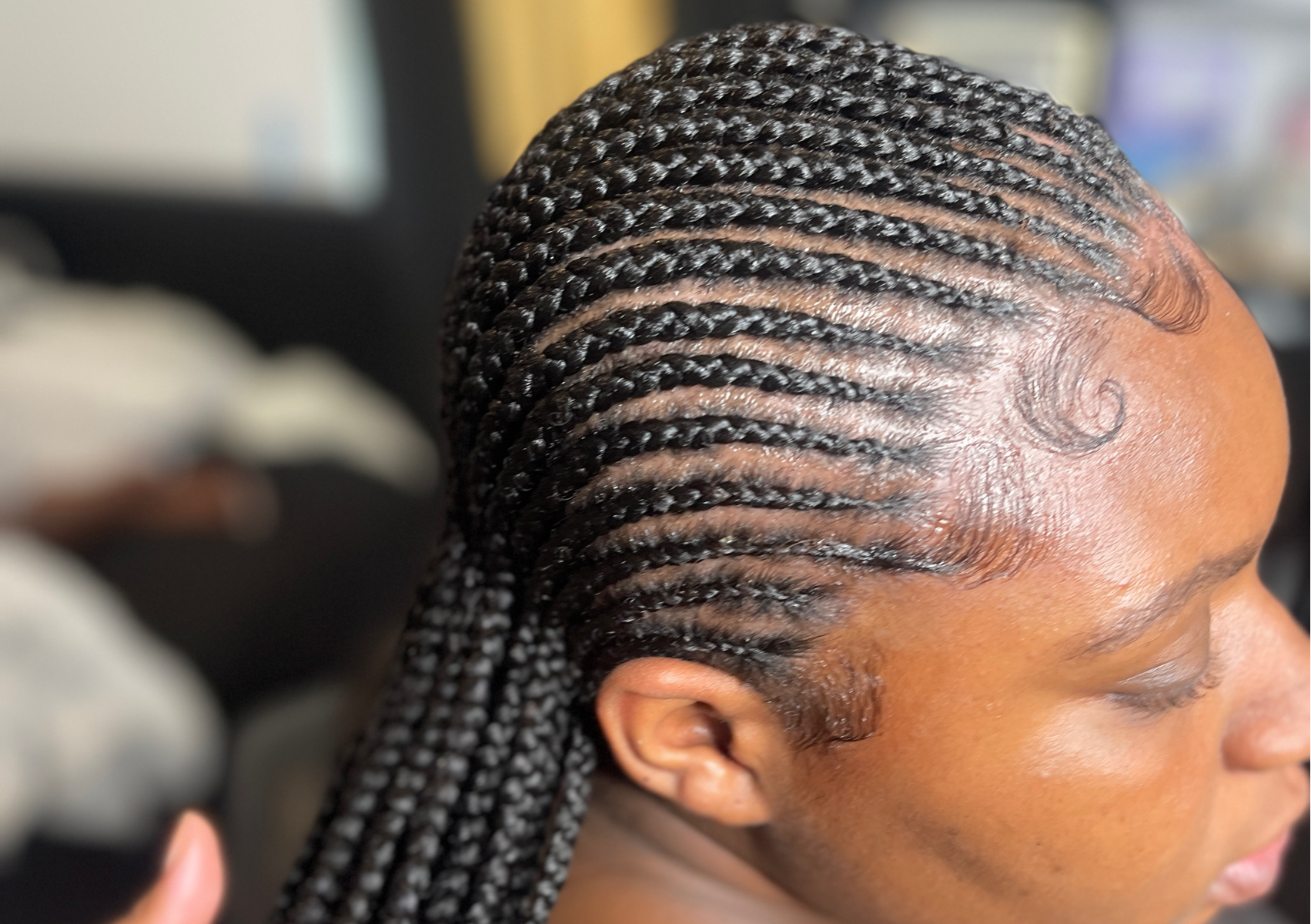 25 + Feed In Braids 