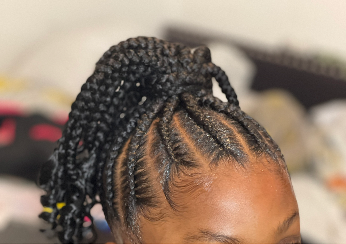 -  KIDS - Braided Ponytail 