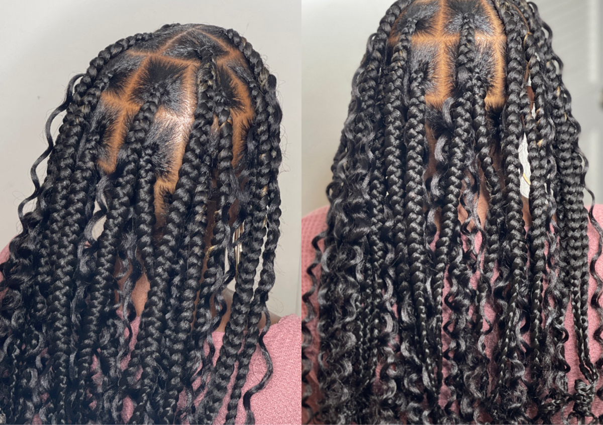 LARGE/JUMBO  Boho Knotless