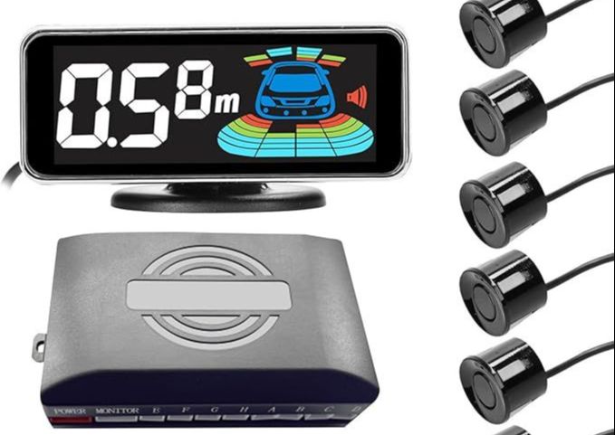 🚗 8-Piece Front & Rear Parking Sensor Kit
