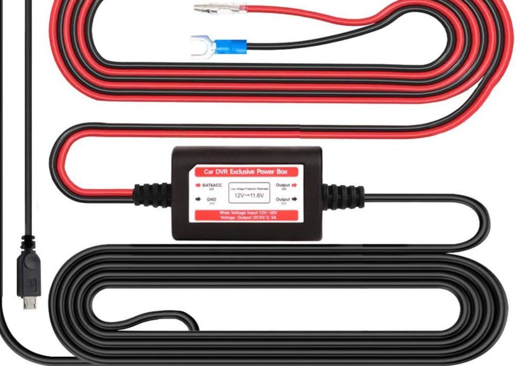 DASH CAM HARDWIRE KIT Micro USB