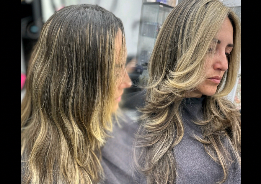 2. Balayage Parcial / Partial Balayage