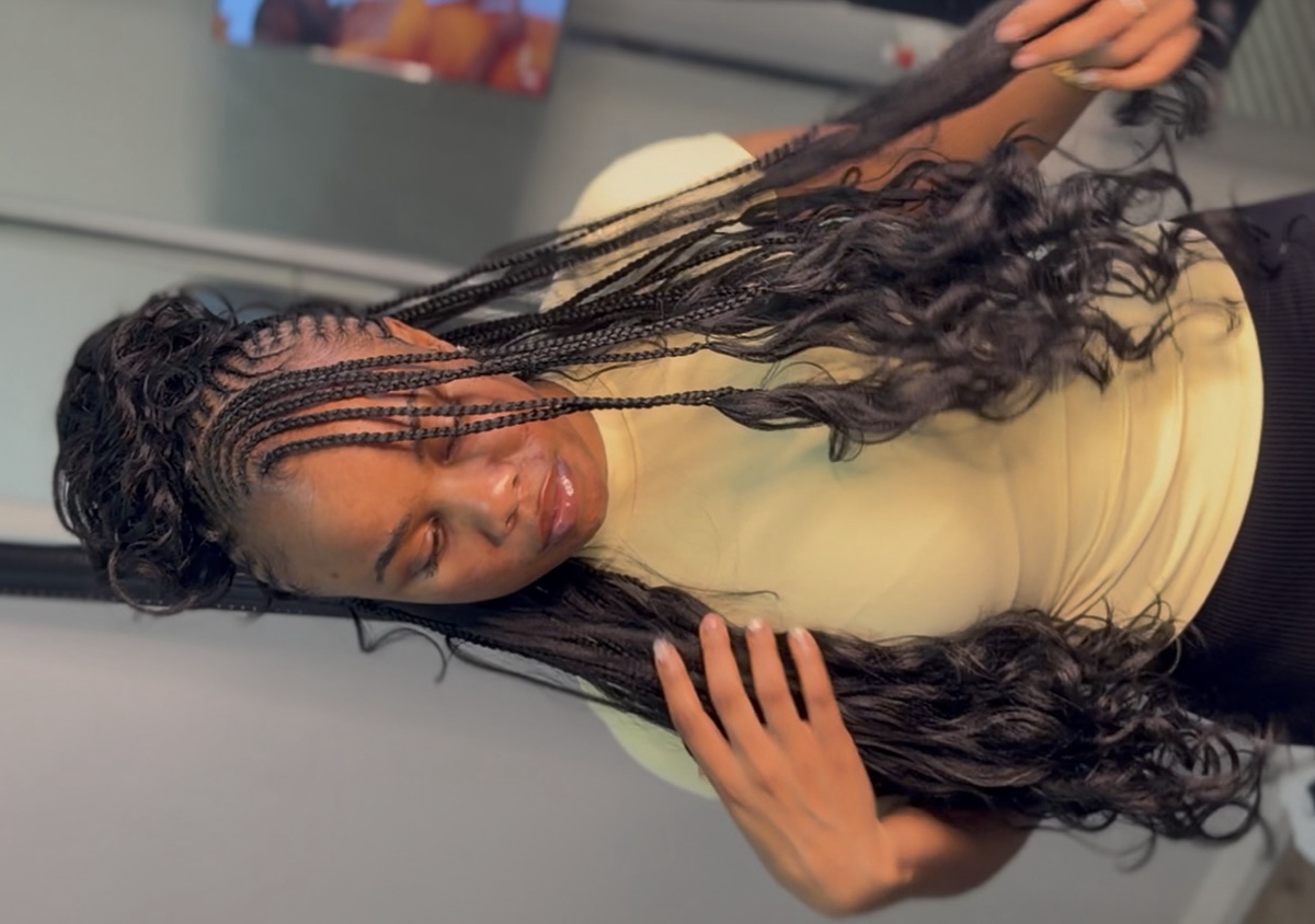 Small Fulani Braids